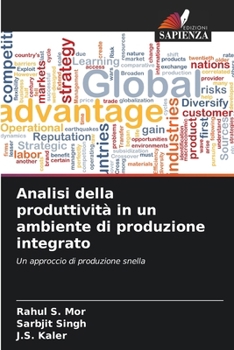 Paperback Analisi della produttività in un ambiente di produzione integrato [Italian] Book