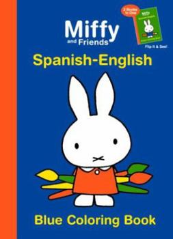 Paperback Miffy And Friends: Blue-green Coloring Book