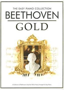 Paperback Beethoven Gold: The Easy Piano Collection Book