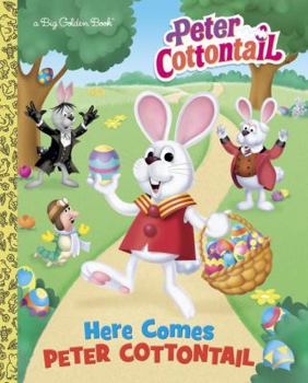 Hardcover Here Comes Peter Cottontail Book