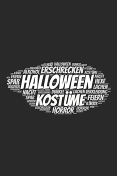 Halloween: Notizbuch, Notizblock | Kariert, Karierte, Kariertes, Karo-Raster | DIN A5, 120 Seiten | Notizen, Ideen, Gedanken, Erinnerungen, Termine, Planer, Tagebuch, Organisation (German Edition)