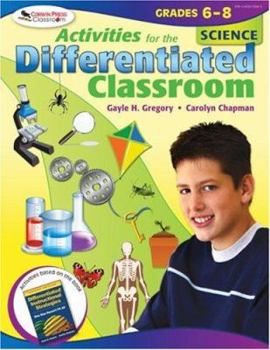 Paperback Activities for the Differentiated Classroom: Science, Grades 6-8 Book