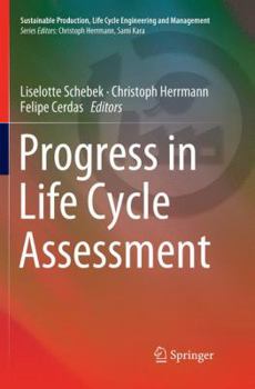 Paperback Progress in Life Cycle Assessment Book