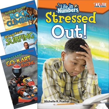 Paperback Time for Kids Math Grade 4: 4-Book Set Book