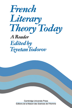 Paperback French Literary Theory Today: A Reader Book