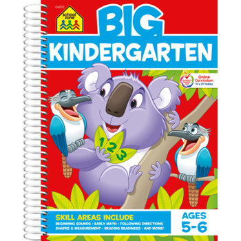 Spiral-bound Big Kindergarten Spiral Book