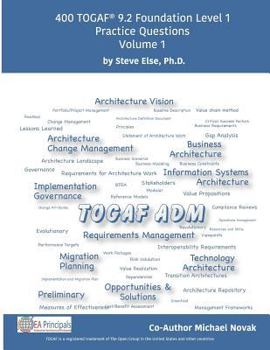 Paperback Togaf 9.2 Foundation Level 1 Practice Questions Volume 1 Book