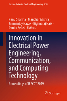 Hardcover Innovation in Electrical Power Engineering, Communication, and Computing Technology: Proceedings of Iepcct 2019 Book