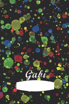 Paperback Gabi: First name Gabi personalized notebook Book