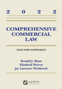 Paperback Comprehensive Commercial Law: 2022 Statutory Supplement Book