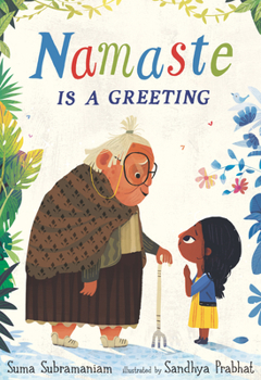 Hardcover Namaste Is a Greeting Book