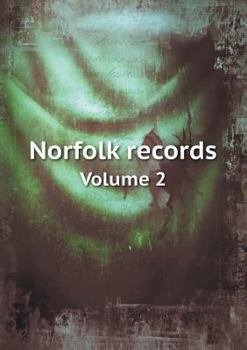 Paperback Norfolk records Volume 2 Book