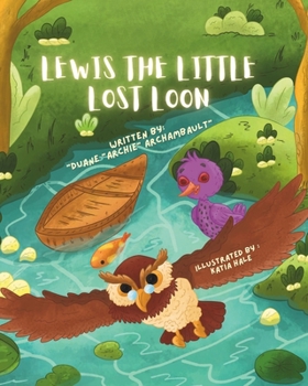 Paperback Lewis the Little Lost Loon Book