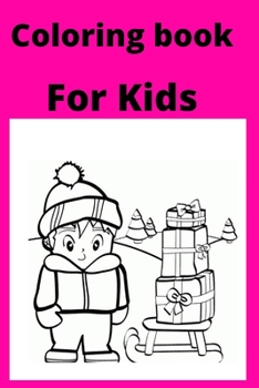 Paperback Coloring book For Kids [Large Print] Book