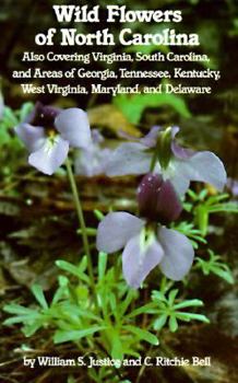 Paperback Wild Flowers of North Carolina Book