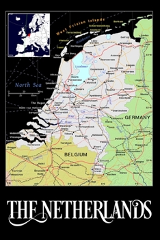 Paperback The Netherlands: Map of Netherlands Notebook Book