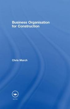 Hardcover Business Organisation for Construction Book