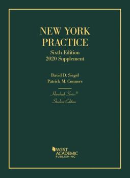 Paperback New York Practice, 6th, Student Edition, 2020 Supplement (Hornbooks) Book