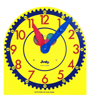 Color-Coded Judy(r) Clock