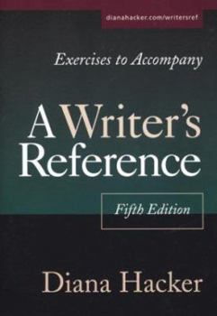 Paperback Exercises to Accompany A Writer's Reference: Compact Trim Size Book