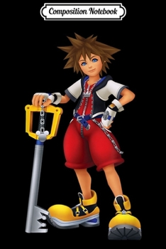Composition Notebook: Disney Kingdom Hearts Sora Key Blade Journal/Notebook Blank Lined Ruled 6x9 100 Pages