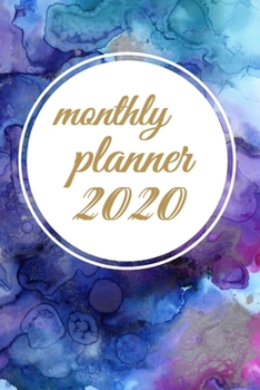 monthly planner 2020 notebook