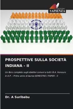 Paperback Prospettive Sulla Società Indiana - II [Italian] Book