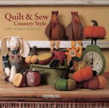 Hardcover Quilt and Sew Country Style Book