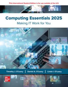 Paperback Computing Essentials 2025: 2024 Release ISE Book