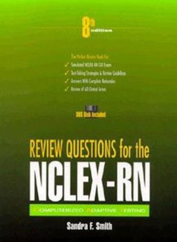 Paperback Review Questions for NCLEX-RN Cat, with Disk Book