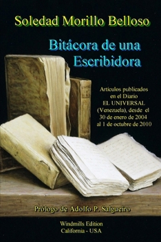 Paperback Bitácora de una escribidora (Spanish Edition) [Spanish] Book