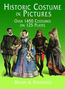 Paperback Historic Costume in Pictures Book