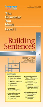 Map Building Sentences: The Grammar You Need, Level 1 Book