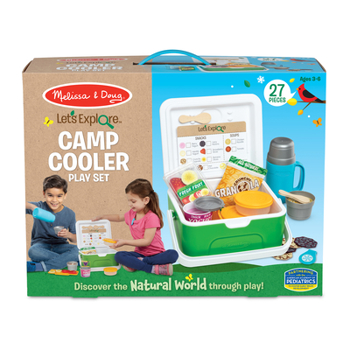 Toy Let's Explore Camp Cooler Play Set Book