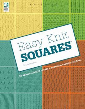 Paperback Easy Knit Squares Book