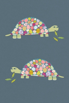 Notes: A Blank Isometric Graph Paper Notebook with Cute Tortoise Cover Art