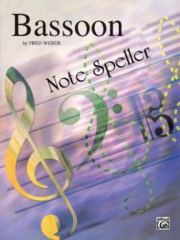 Paperback Note Spellers: Bassoon Book