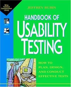 Paperback Handbook of Usability Testing: How to Plan, Design, and Conduct Effective Tests Book