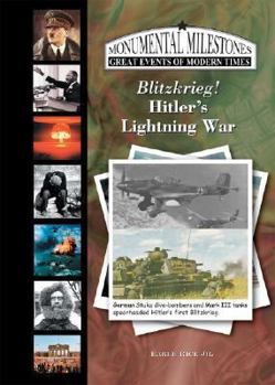 Library Binding Blitzkrieg! Hitler's Lightning War Book