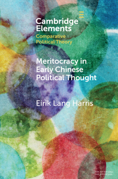 Paperback Meritocracy in Early Chinese Political Thought Book