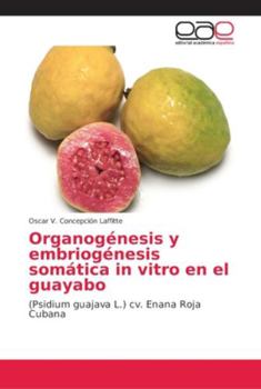 Paperback Organogénesis y embriogénesis somática in vitro en el guayabo [Spanish] Book