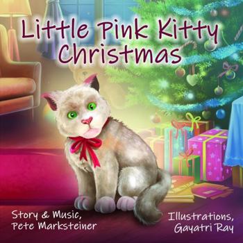 Paperback Little Pink Kitty Christmas Book