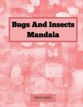 Paperback Bugs And Insects Mandala Book