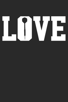 Paperback Notebook: Darts Dot Grid 6x9 120 Pages Book