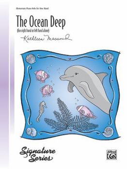 Paperback The Ocean Deep (for Right Hand or Left Hand Alone): Sheet Book