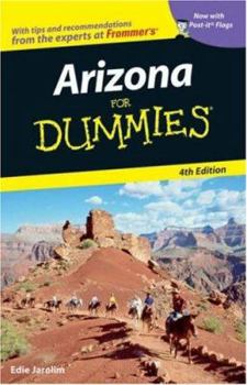 Paperback Arizona for Dummies [With Post-It Flags] Book