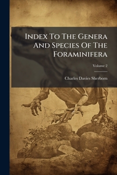 Paperback Index To The Genera And Species Of The Foraminifera Book