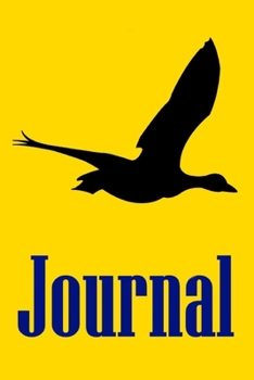 Paperback Journal: Waterfowl Duck/Geese Blank Lined Hunting Journal Book