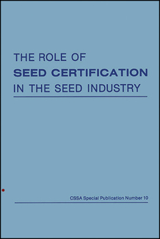 Misc. The Role of Seed Certification in the Seed Industry Book
