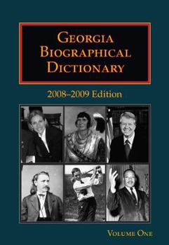Hardcover Georgia Biographical Dictionary 2008-2009 Book